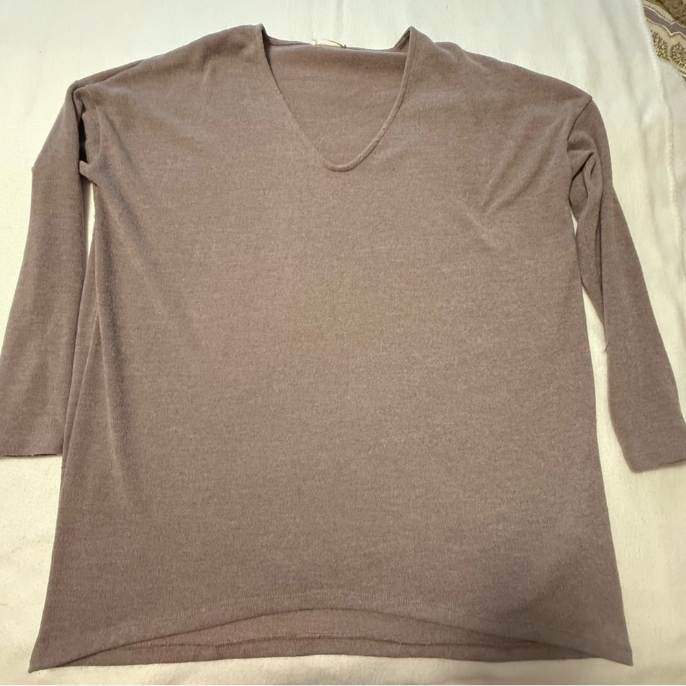 Soft Taupe Knit Sweater